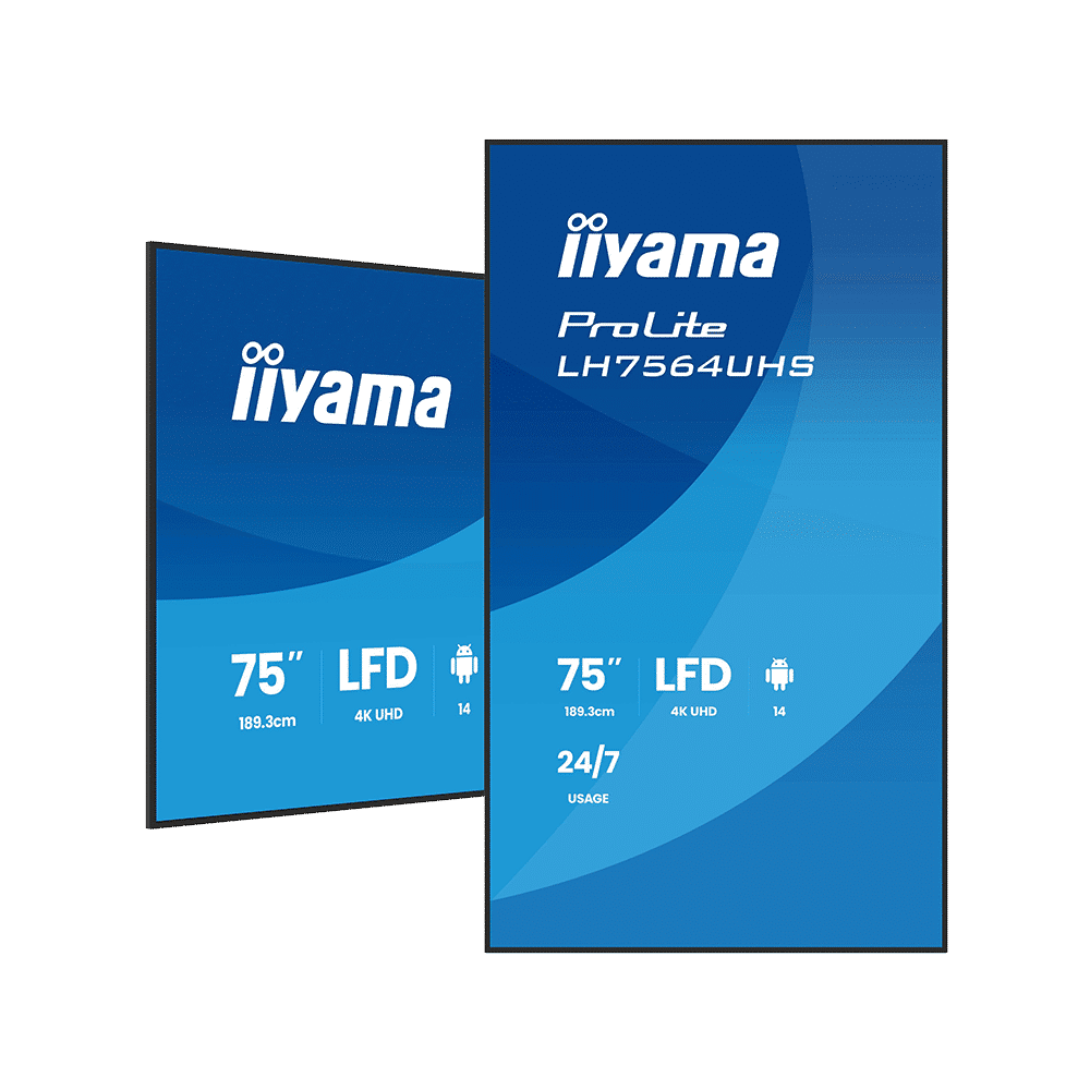 iiyama LH7564UHS 75" Display